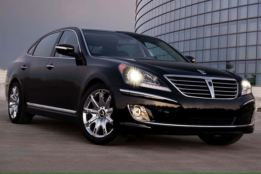 Luxurious Hyundai Equus In Elegance Wallpaper
