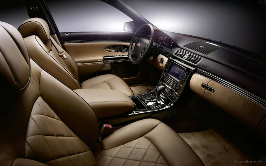 Luxurious Maybach Interior Wallpaper