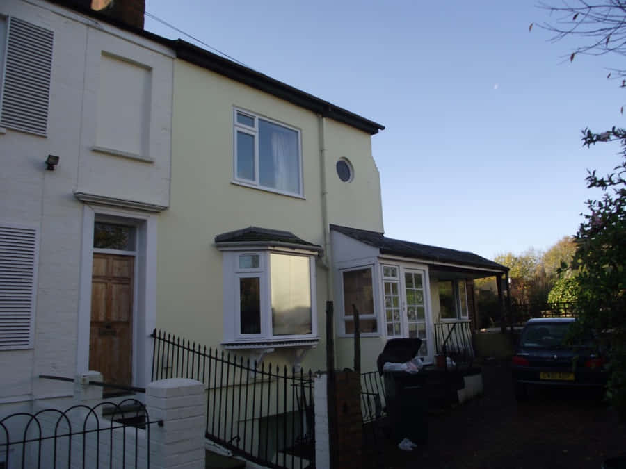 Luxury Apartment With Modern Interior Design And A Breathtaking City View Wallpaper