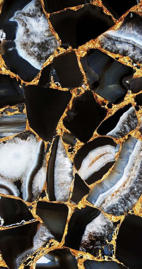 Luxury Bling For Your Walls: Glitter Marble Wallpaper Wallpaper