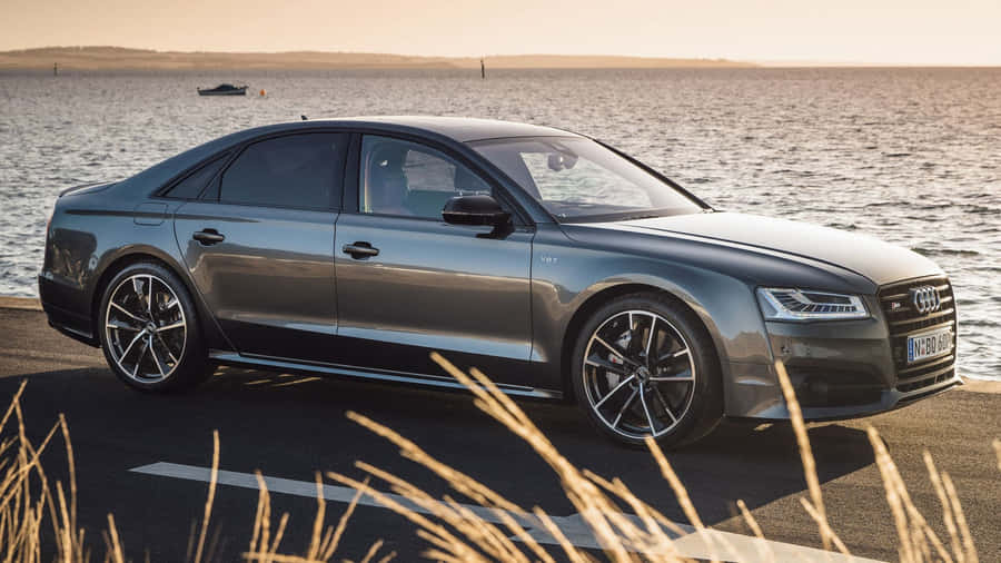 Luxury Redefined – Experience The Elegant Audi S8 Wallpaper