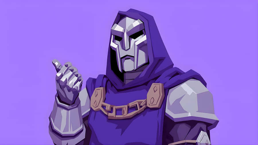 M F Doom 4 K Digital Art Wallpaper