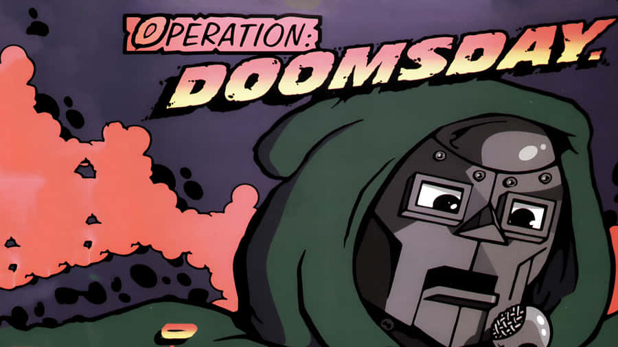M F Doom Doomsday Cover Art Wallpaper