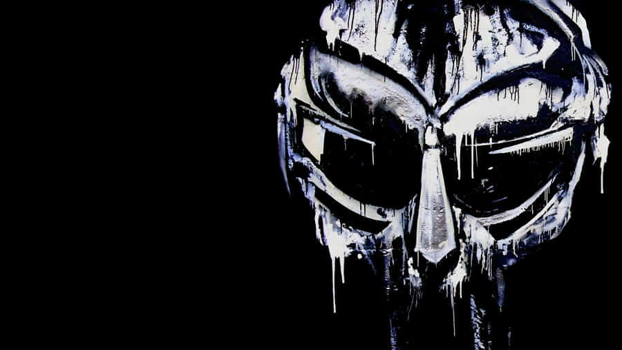 M F Doom Mask 4 K Artwork Wallpaper
