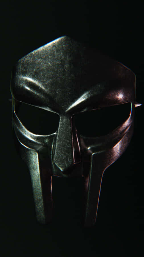 M F Doom Mask Portrait Wallpaper