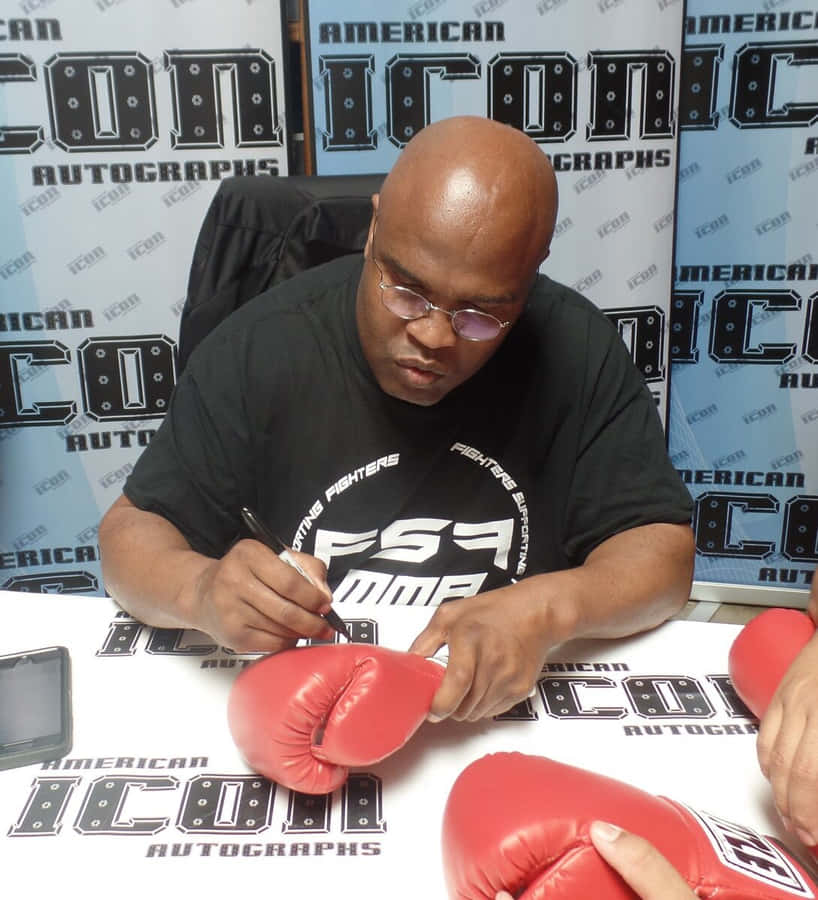 M M A Fighter Autograph Session Wallpaper