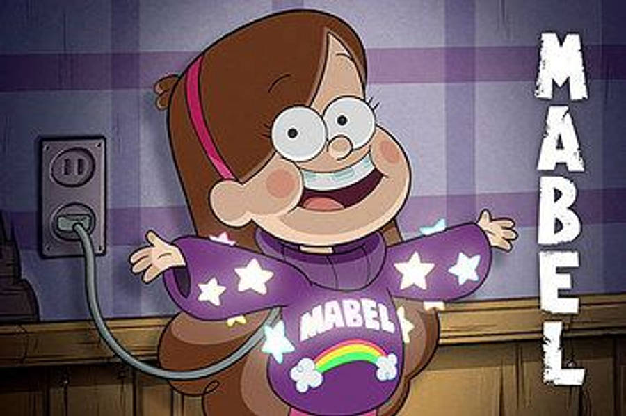 Mabel Pines Purple Jacket Wallpaper