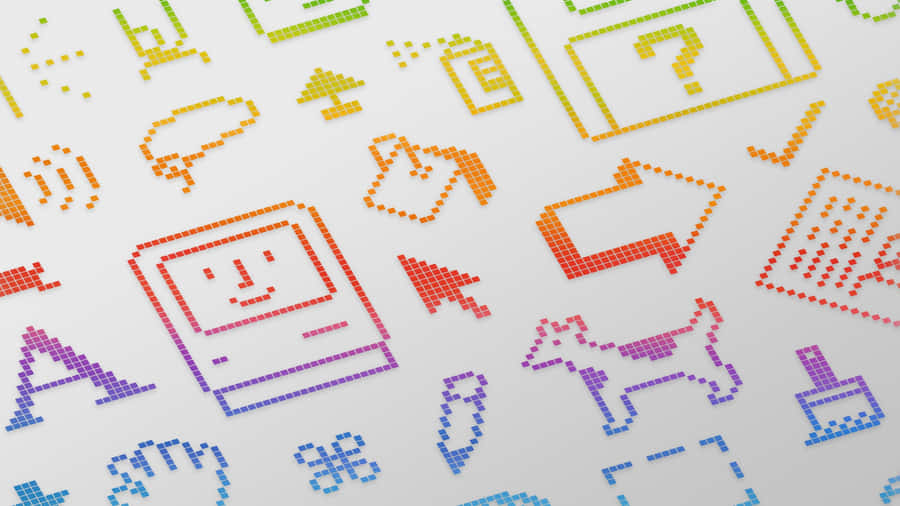 Macos Sequoia Icon Set Wallpaper