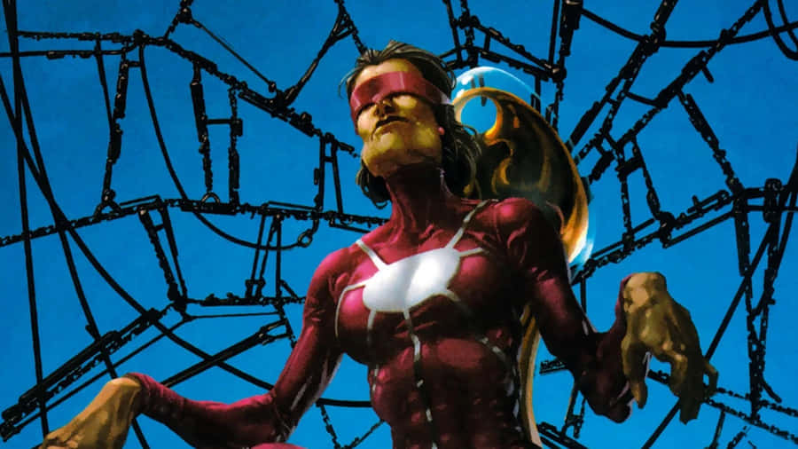 Madame Web Comic Art Wallpaper