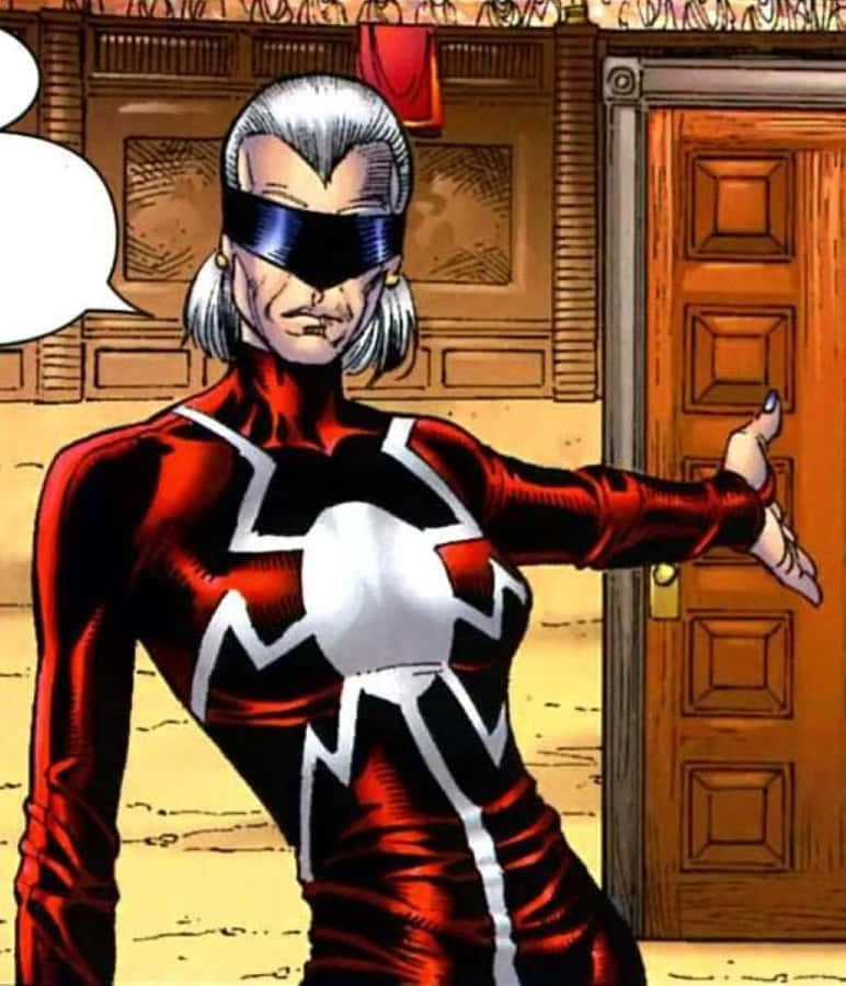 Madame Web In Her Mystical Realm Wallpaper