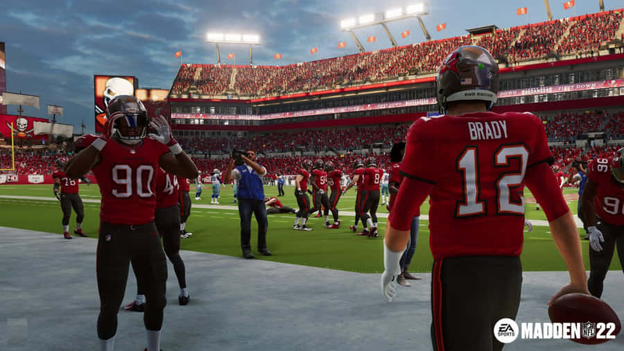 Madden Nfl 22 - Dynamic Gameplay On Next-gen Consoles Wallpaper