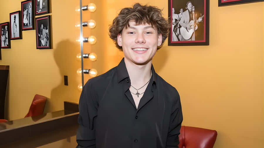 Maddox Batson Smiling Portrait Wallpaper