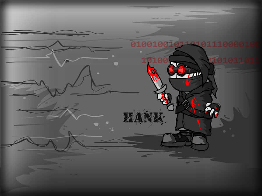 Madness Combat: Intense Fight Scene Wallpaper Wallpaper