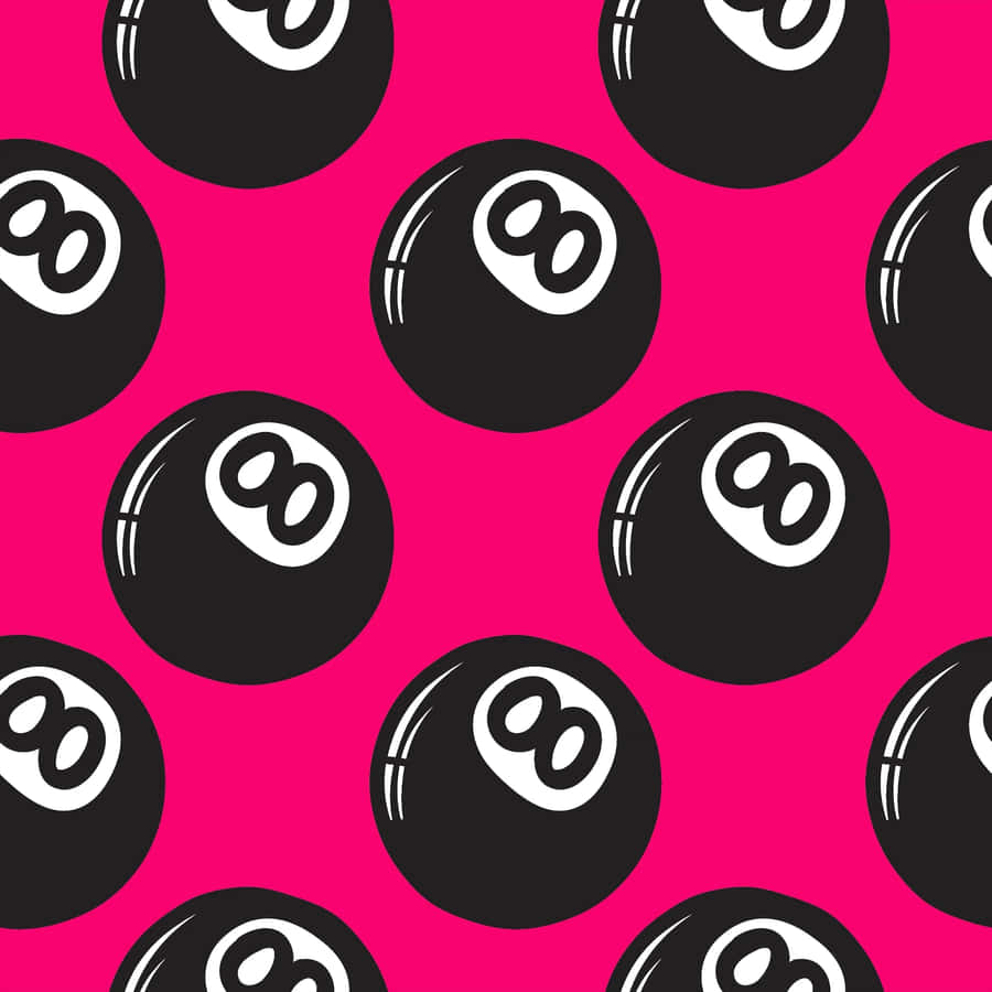 Magic Eight Balls Pattern.jpg Wallpaper