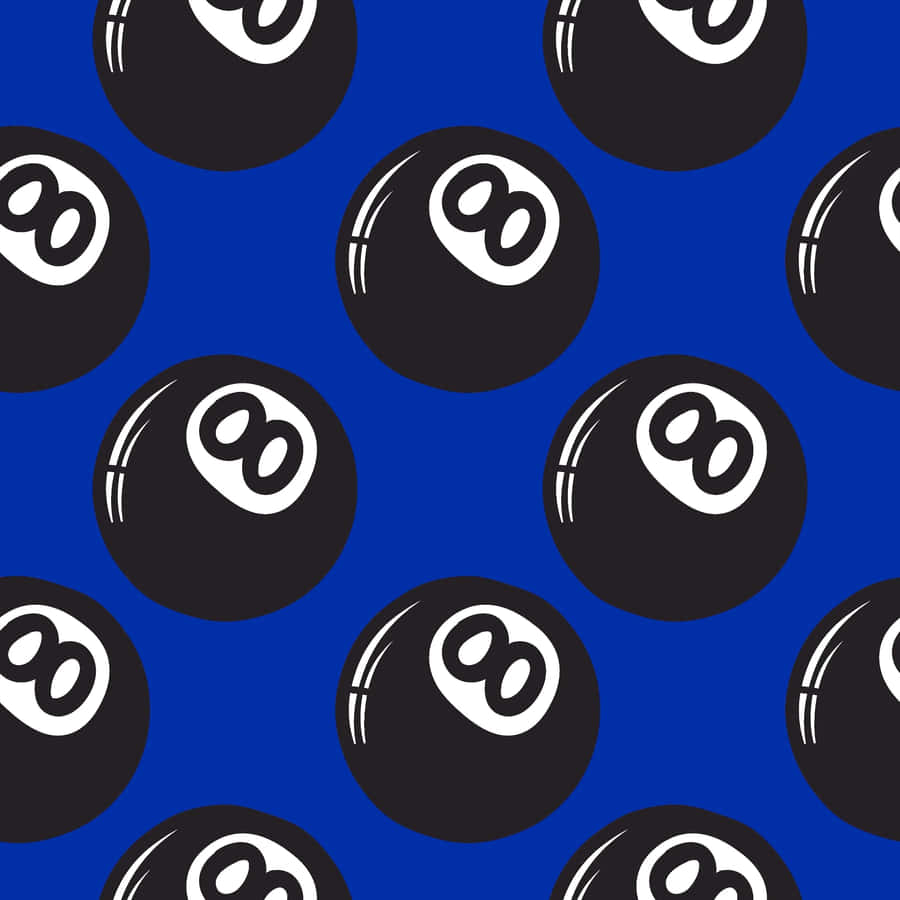 Magic Eight Balls Pattern.jpg Wallpaper