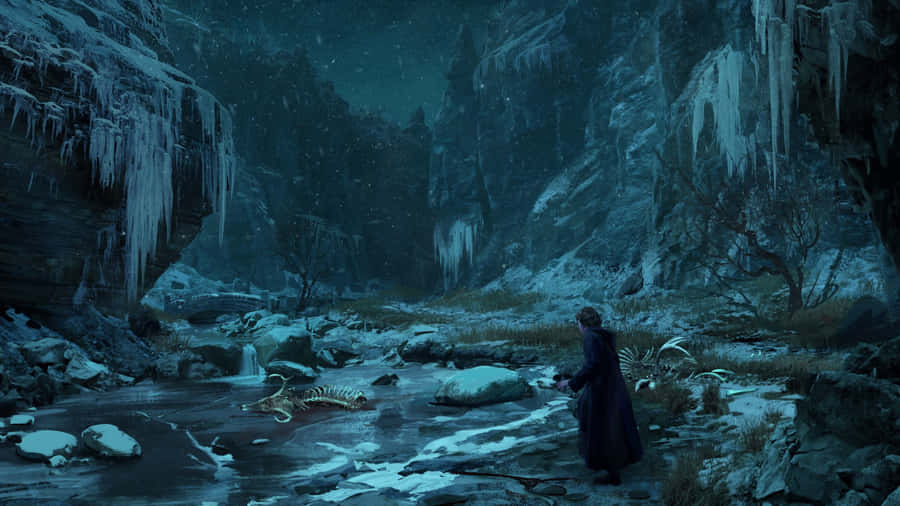 Magical Adventure Awaits In The World Of Harry Potter Game Wallpaper