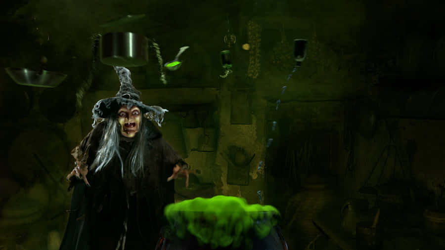 Magical Forest During Witching Hour Wallpaper