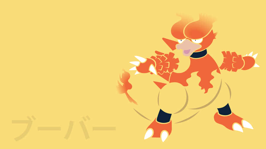 Magmar Pokemon Illustration Wallpaper