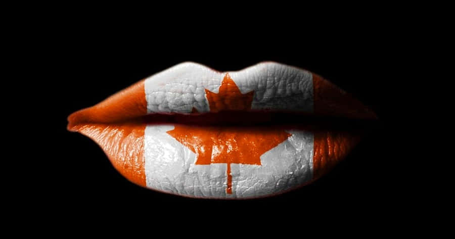 Magnanimous Lip Art Wallpaper