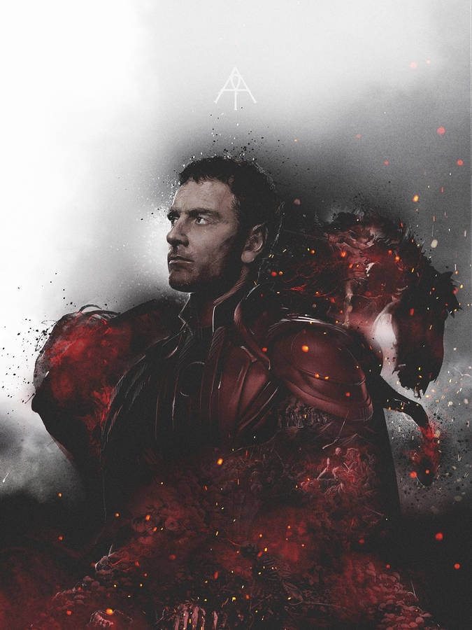 Magneto Red Horse Wallpaper