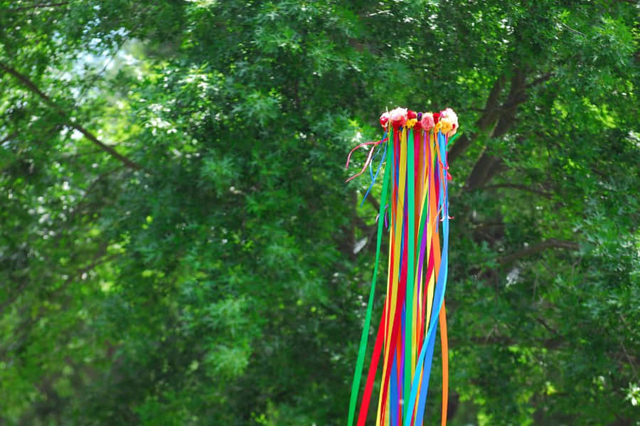 Magnificent View Of Islands Surrounded By Crystal Clear Blue Waters Wallpaper