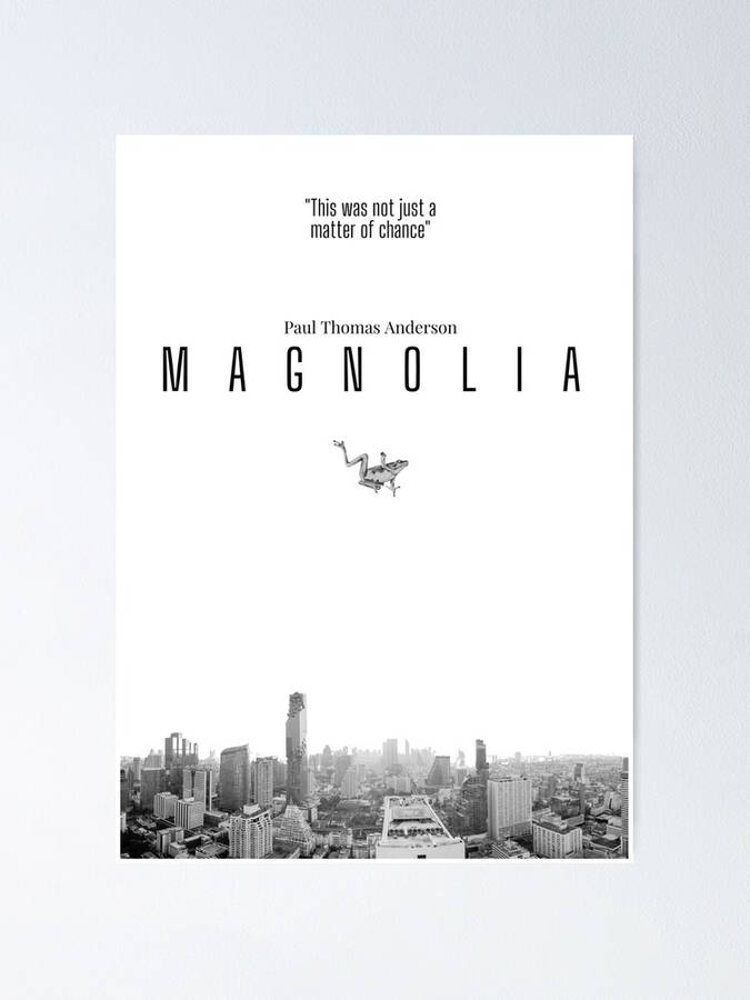 Magnolia Film Movie Poster Black And White Wallpaper