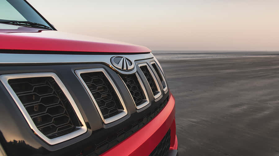 Mahindra T U V300 Front Grille View Wallpaper