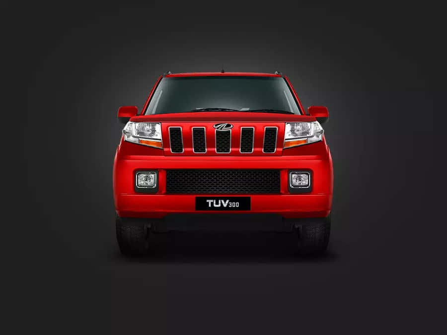 Mahindra T U V300 Front View Wallpaper