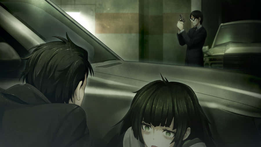 Maho Hiyajo - A Brilliant Scientist In Action Wallpaper