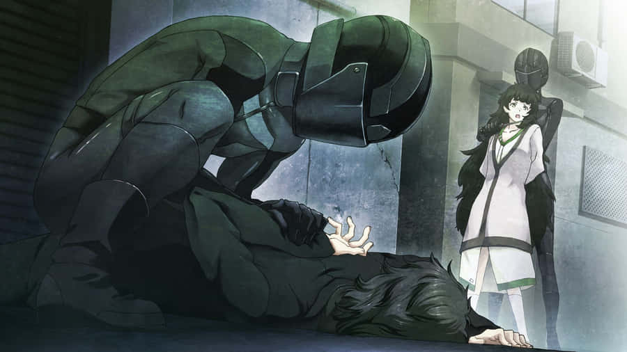 Maho Hiyajo Posing Confidently In A Stunning Wallpaper Wallpaper