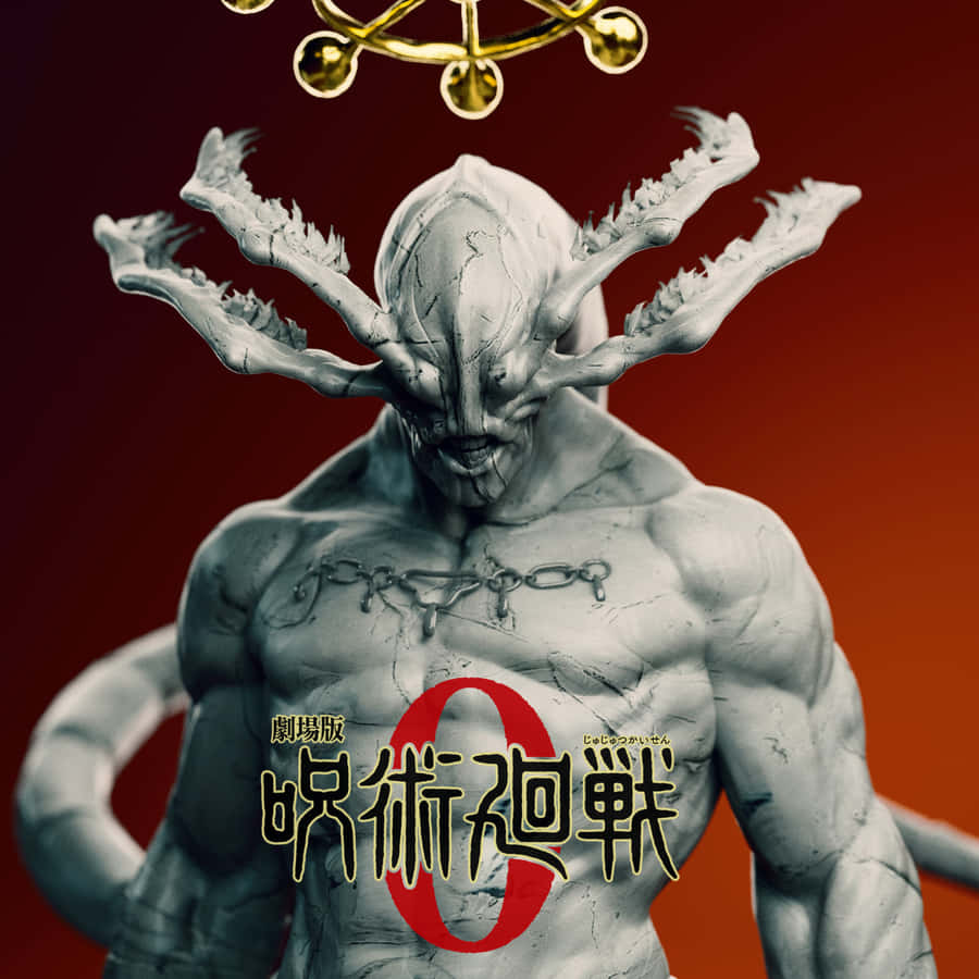 Mahoraga Statue Close Up Wallpaper