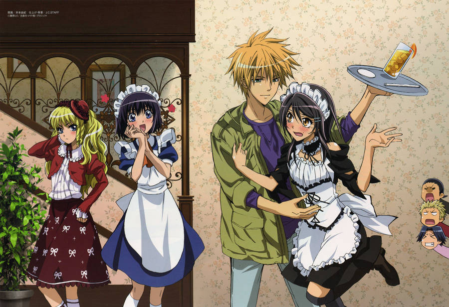 Maid Sama Maid Latte Café Wallpaper