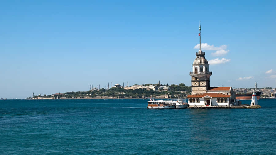 Maiden Tower Istanbul Bosphorus Wallpaper
