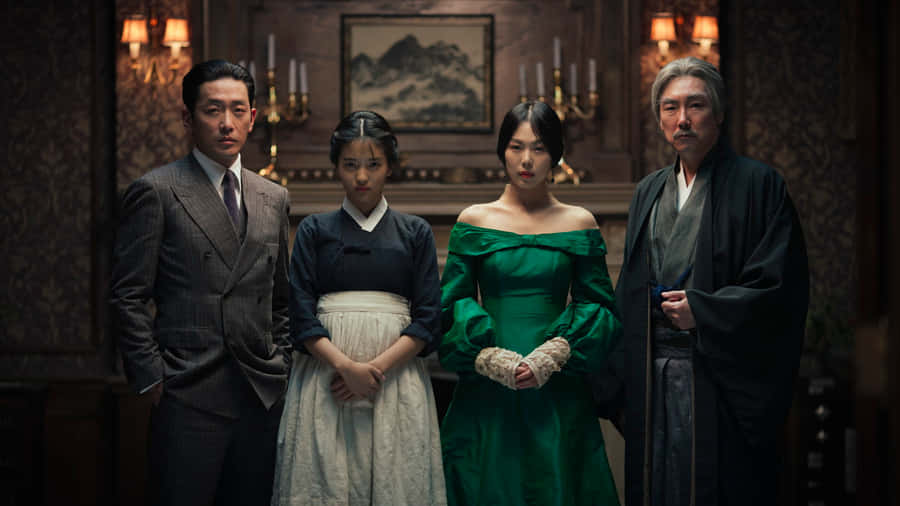 Main Characters Of The Handmaiden Movie Wallpaper