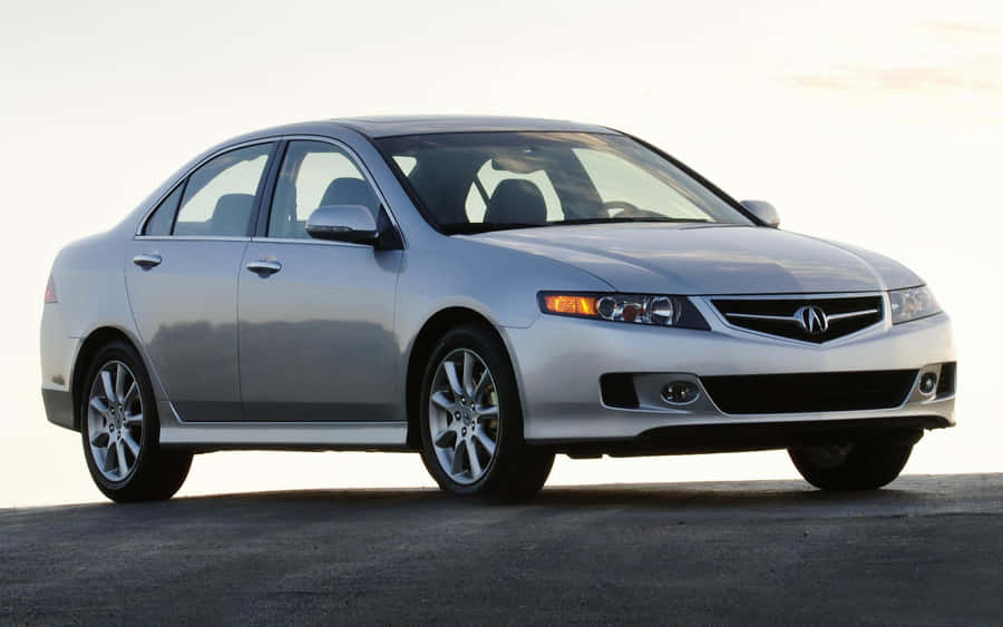 Majestic Acura Tsx In Full Glory Wallpaper