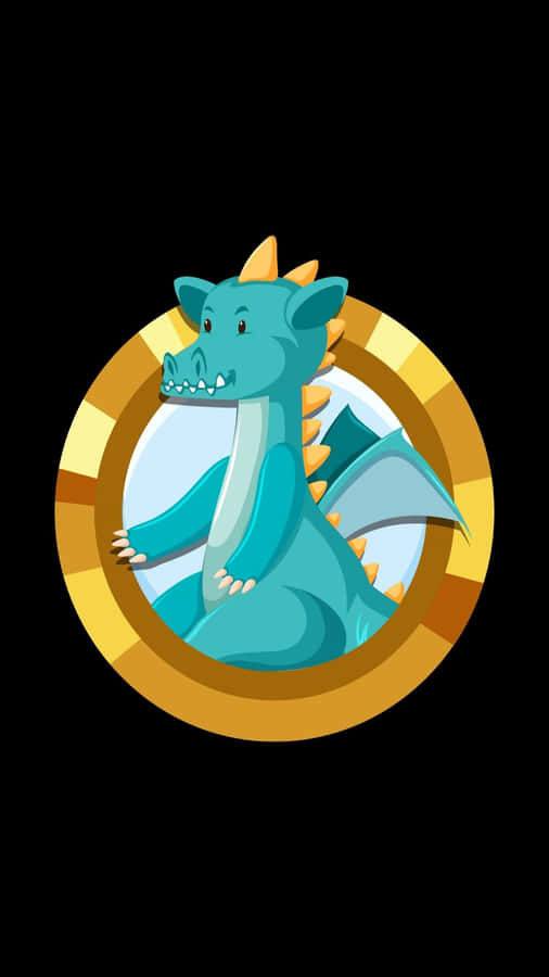 Majestic Blue Dragon Wallpaper