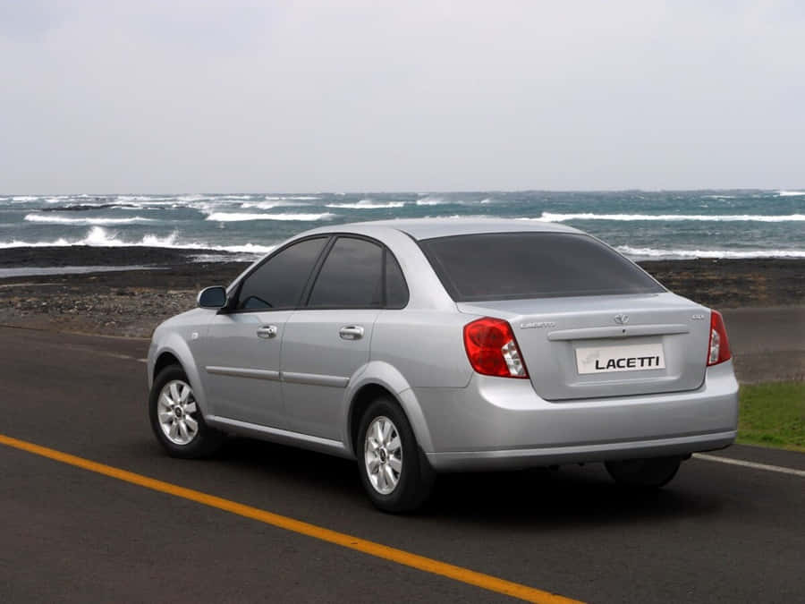 Majestic Daewoo Lacetti Cruising On Country Roads Wallpaper