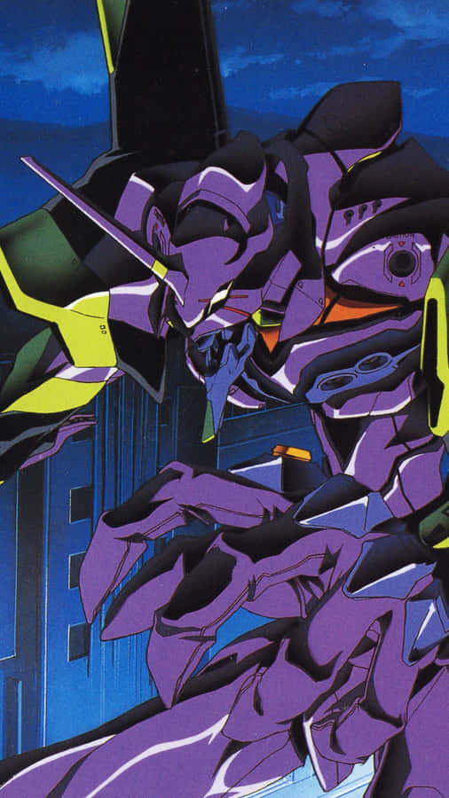 Majestic Eva Unit 01 Ready For Battle Wallpaper