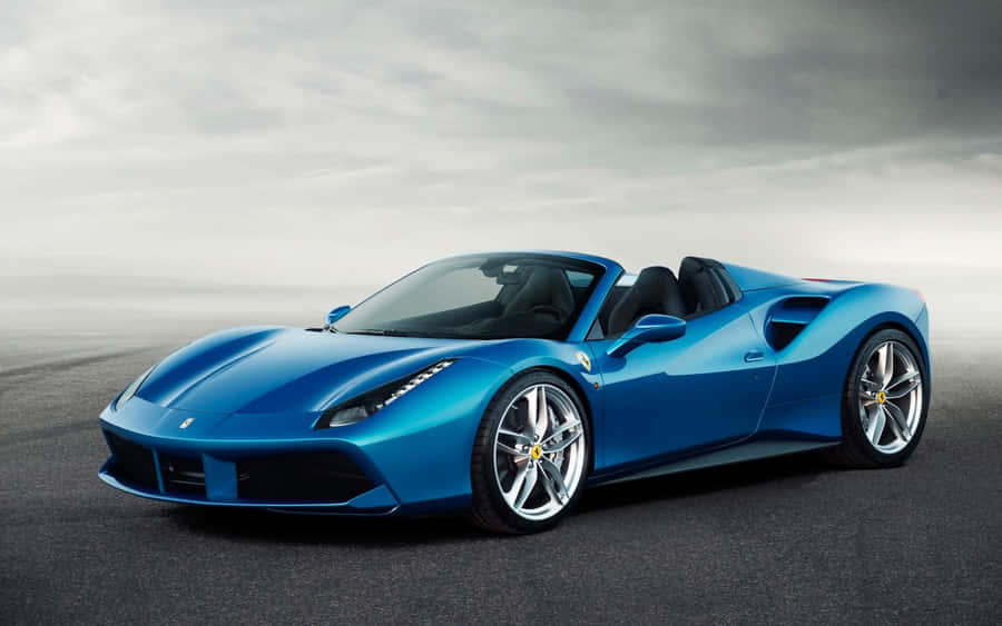 Majestic Ferrari 488 Spider Unleashed Wallpaper