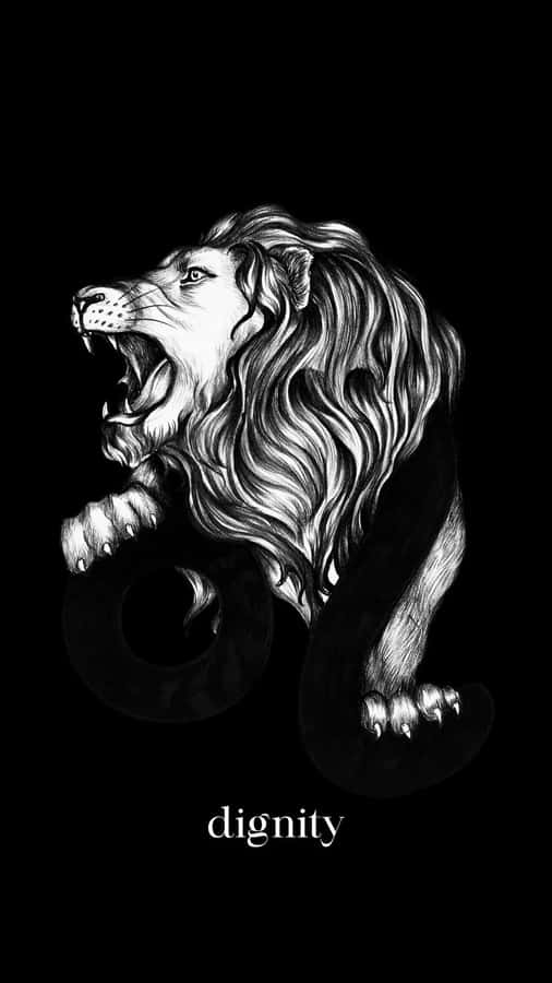 Majestic_ Lion_ Dignity_ Artwork Wallpaper