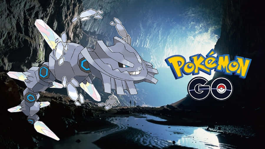 Majestic Mega Steelix In Action - Pokemon Go Wallpaper