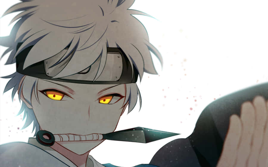 Majestic Mitsuki Posing With Striking Eyes Wallpaper