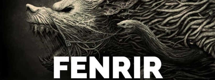 Majestic Mythical Wolf In A Mystical Forest Wallpaper