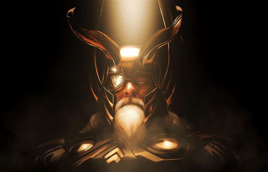 Majestic_ Odin_ Portrait Wallpaper