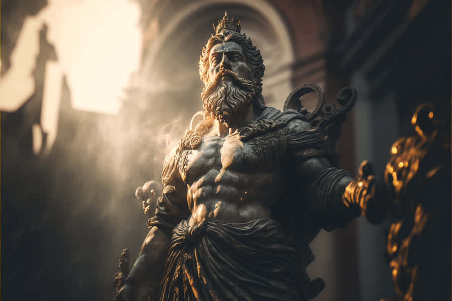 Majestic Statueof Marcus Aurelius Wallpaper