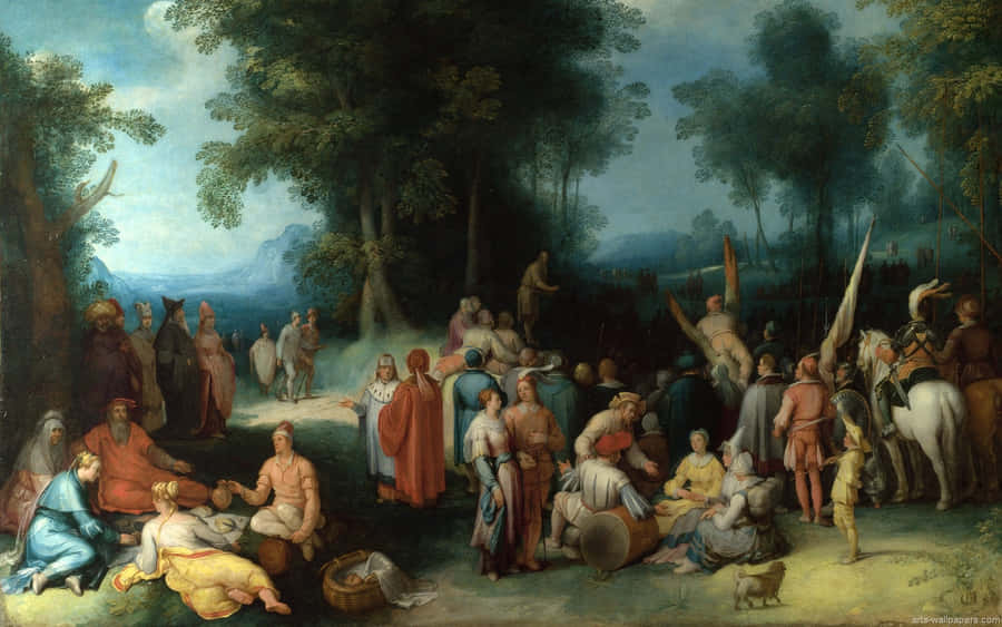 “majestic View Of A Fine Arts Gallery” Wallpaper