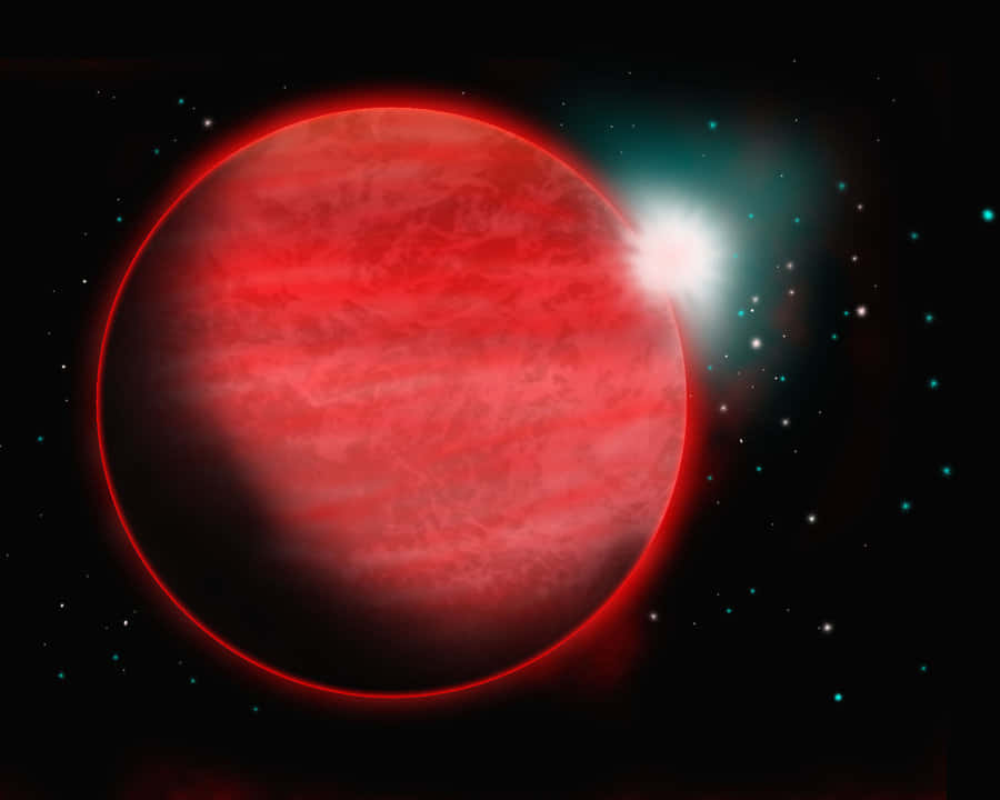 Majestic View Of Planet Vegeta Wallpaper