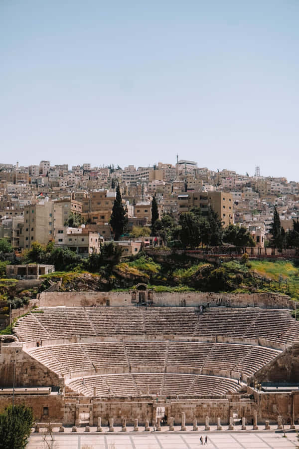 Majestic View Of The Citadel Fortress Wallpaper
