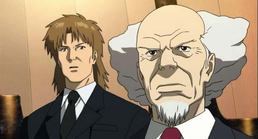 Major Daisuke Aramaki Of The Public Security Section 9, From The Sci-fi Classic Ghost In The Shell. Wallpaper