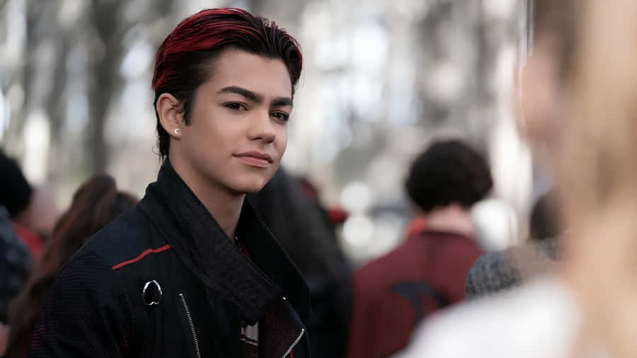 Malachi Barton In Urban Setting Wallpaper